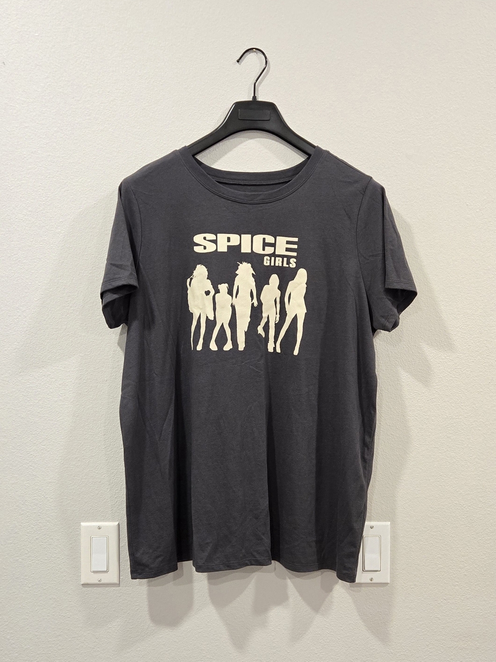 Spice Girls Graphic Tee - Gray Short Sleeve Crewneck NWOT